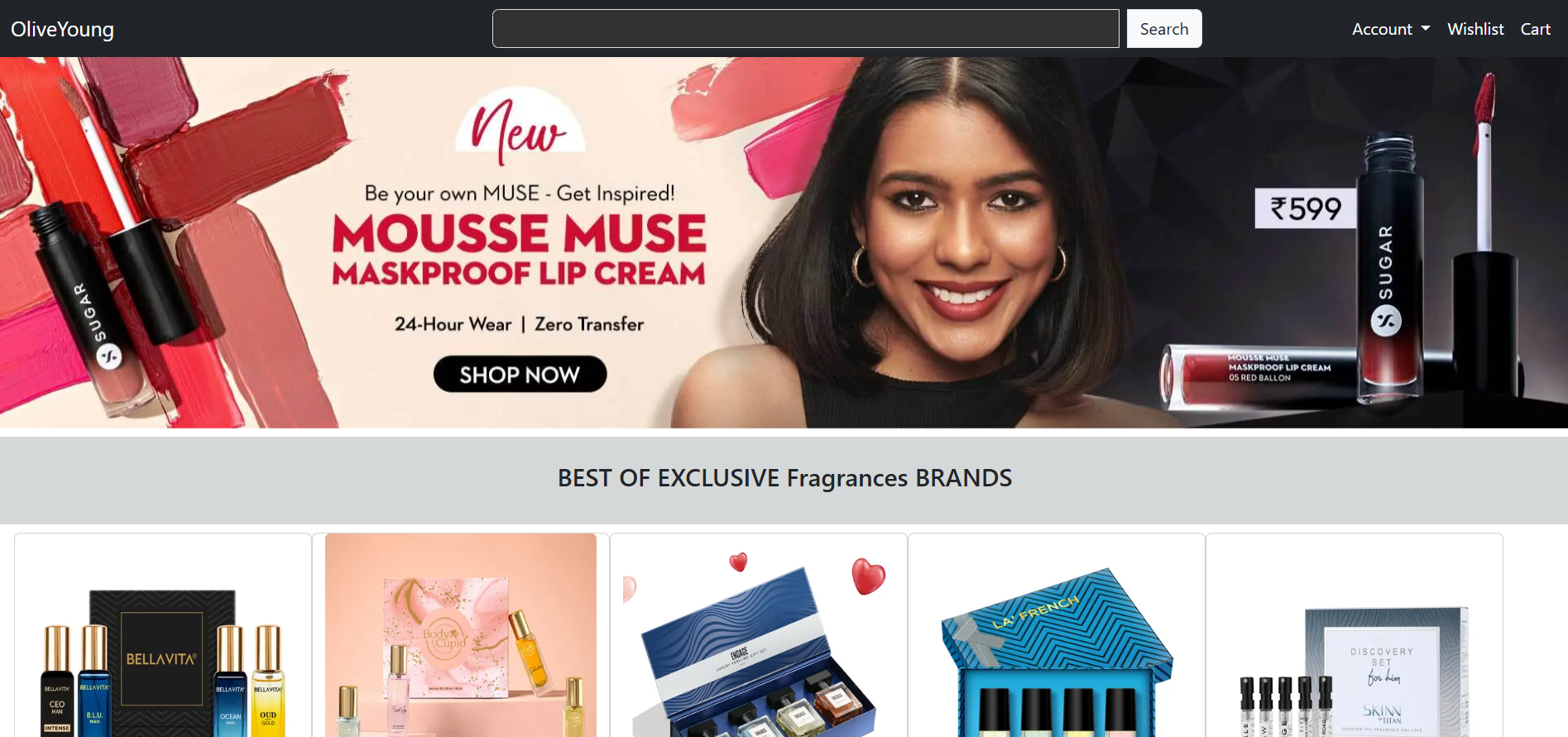 Ecommerce Website Project